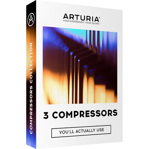 Arturia 3 Compressors You'll Actually Use - Analog-Modeled Software for Dynamic Processing in Mixing (Download)