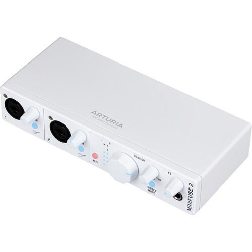 Arturia MiniFuse 2 Portable 2x2 USB Type-C Audio/MIDI 800112 B&H