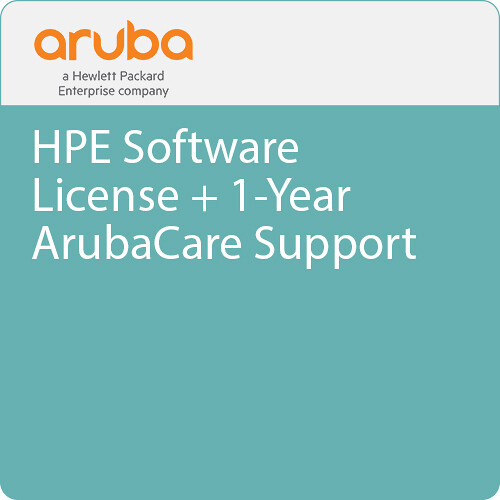 Aruba HPE Software License + 1-Year ArubaCare Support