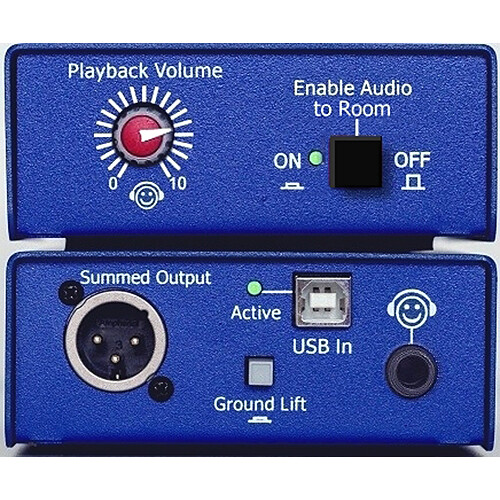ARX Audibox USB DI-Q Playback & Monitoring Interface with Cue Control
