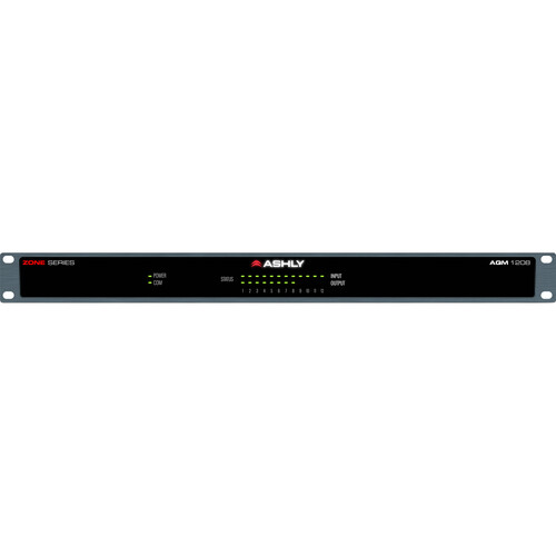 Ashly AQM1208 12-Input / 8-Output Standalone Zone Mixer with AquaControl DSP