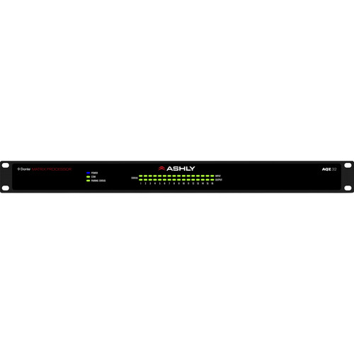 Ashly AQZ32 16x16 Dante Matrix Processor with Zone Mixer and DSP