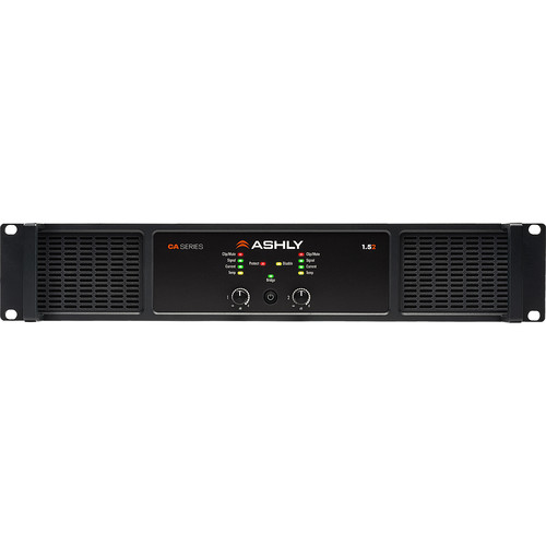 Ashly CA-1.52 High-Efficiency 2-Channel 3000W Installation Amplifier