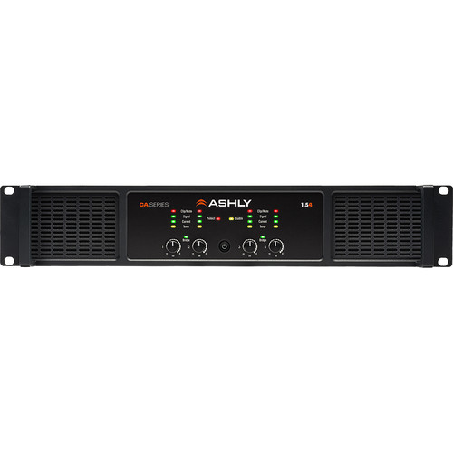 Ashly CA-1.54 High-Efficiency 4-Channel 6000W Installation Amplifier