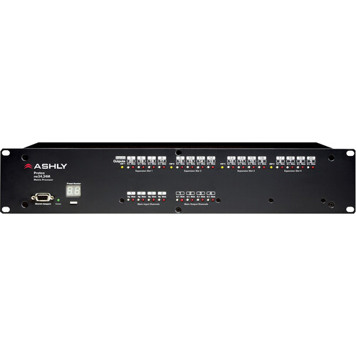 Ashly Protea ne24.24MT Matrix Digital Signal Processor with 8x4 I/O