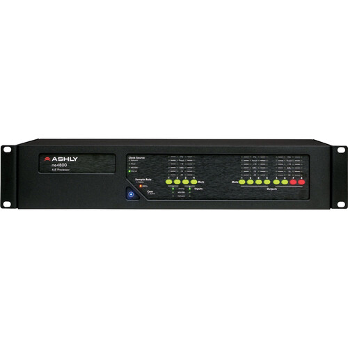 Ashly ne4800SD Network Enabled Digital Signal Processor with 8-Channel AES3 Outputs + Dante Network Card