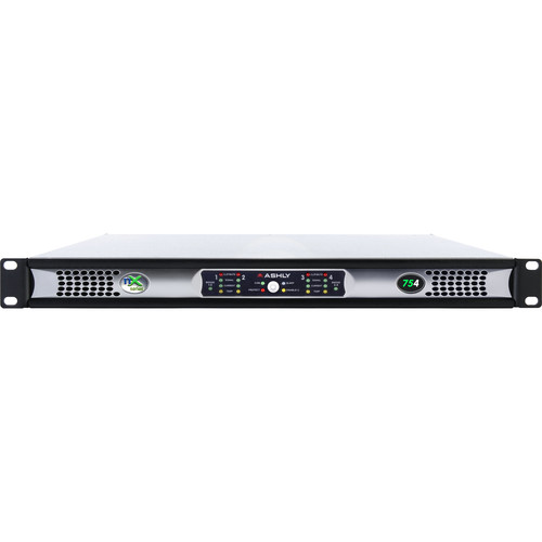 Ashly nX Series 4-Channel Multi-Mode Power Amplifier (75W)