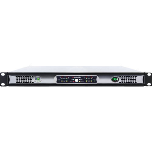 Ashly NXP150 1U 4-Channel Multi-Mode Network Power Amplifier with Protea DSP Software Suite