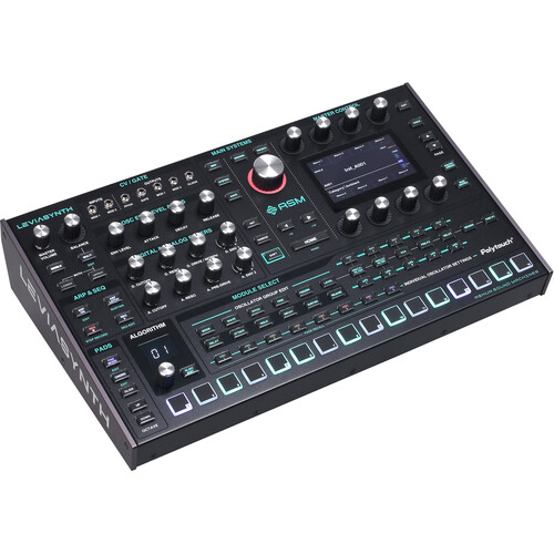 ASM Leviasynth Desktop 16-Voice Analog/Digital Hybrid Synthesizer