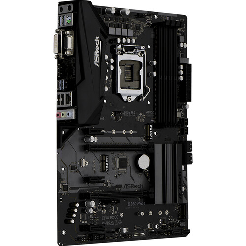 ASRock B360 Pro4 LGA 1151 ATX Motherboard B360 PRO4 B&H Photo