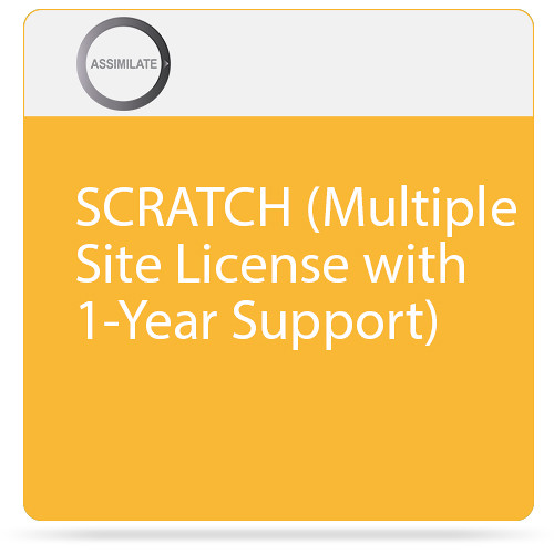 Assimilate SCRATCH (Multiple Site License with 1-Year Support)