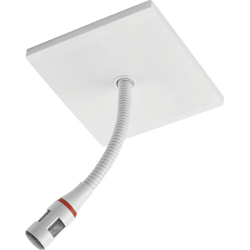 Astatic GCM113 Cardioid Ceiling Gooseneck Microphone (White)