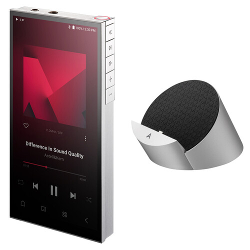 Astell & Kern PD10 Digital Audio Player with DAP Docking Cradle Kit (Silver)