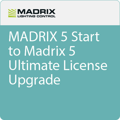 MADRIX 5 start to MADRIX 5 ultimate License (Upgrade)