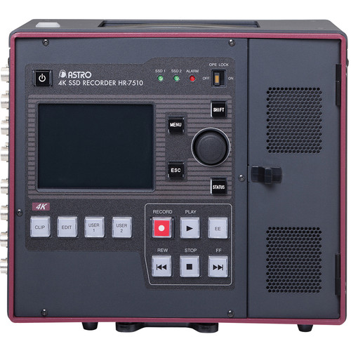Astro Design Inc HR-7510 Portable Uncompressed 4K SSD Recorder