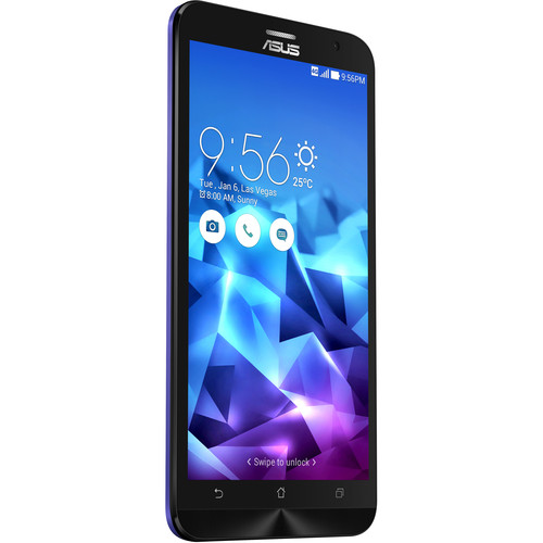 ASUS ZenFone 2 Deluxe ZE551ML 128GB Smartphone (Unlocked, Purple Polygon)
