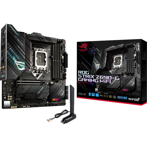 ASUS Republic of Gamers Z690-G GAMING WIFI LGA 1700 Micro-ATX Motherboard