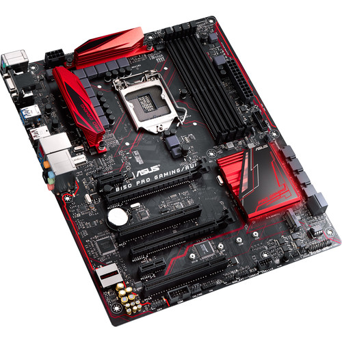 Carte Mère ASUS B150M Pro Gaming – Socket LGA 1151, DDR4, M.2, Pour Processeurs Intel 6e Génération