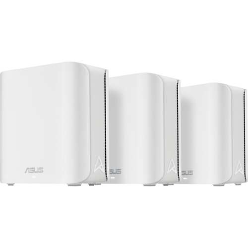 ASUS ZenWiFi BD5 BE5000 Wireless Dual-Band 2.5G 3-Piece Mesh Wi-Fi System (White)