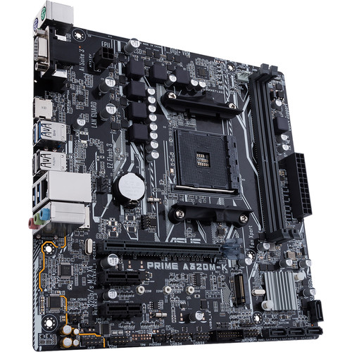 ASUS Prime A320M-K AM4 Micro-ATX Motherboard PRIME A320M-K B&H