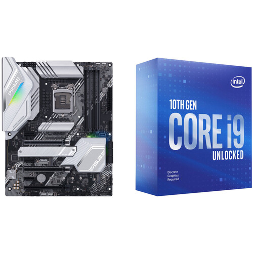 ASUS Prime Z490-A LGA 1200 ATX Motherboard with Intel Core