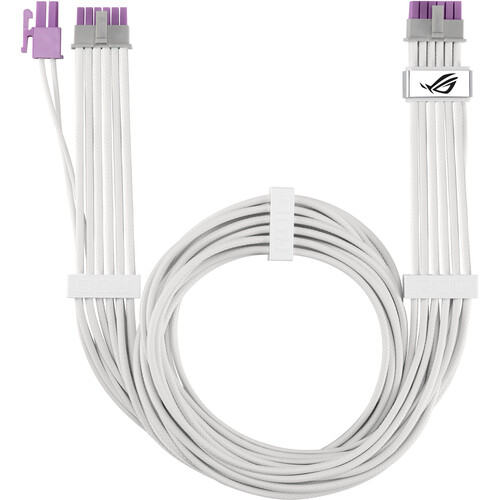 ASUS Republic of Gamers Equalizer 12V-2x6 PCIe Power Cable (White)