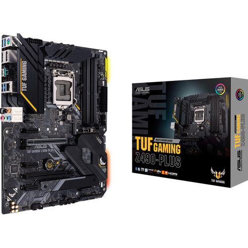 ASUS TUF Gaming Z490-Plus Gaming LGA 1200 ATX Motherboard