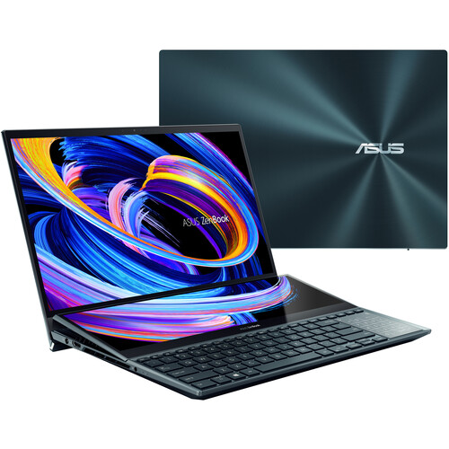 ASUS 15.6" ZenBook Pro Duo 15 Multi-Touch Notebook (Celestial Blue)