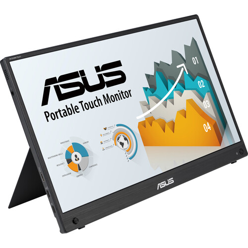ASUS ZenScreen Touch MB16AMTR 15.6" Multi-Touch Portable Monitor Kit (2-Pack)