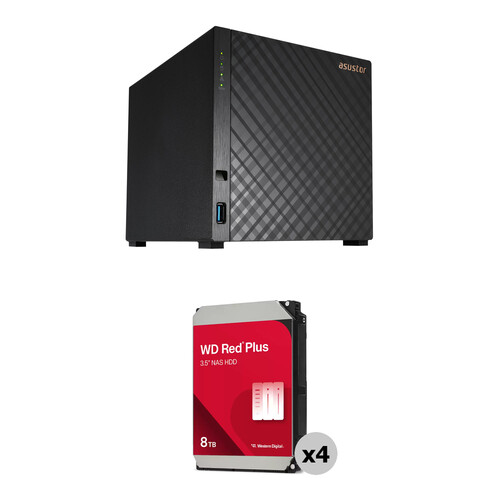 Asustor 32TB Drivestor 4 Gen2 4-Bay NAS Enclosure Kit (4 x 8TB)