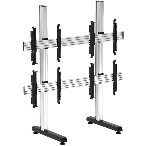 Atdec 2 x 2 Freestanding Floor Mount - Up to 110LB/Display - Vesa Up to 400