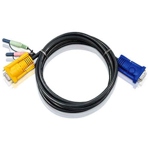 ATEN 2L-5203A Audio/Video KVM Cable (10')