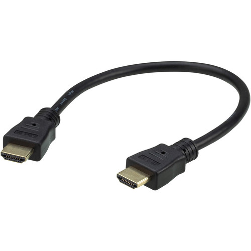 ATEN 2L7DA3H High-Speed HDMI Cable with Ethernet (Black, 11.8")