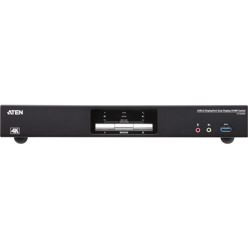 ATEN 2-Port USB 3.0 4K DisplayPort Dual-Display KVMP Switch