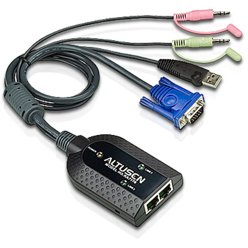 ATEN KA7178 Dual Output USB Virtual Media KVM Adapter Cable with Audio (CPU Module)