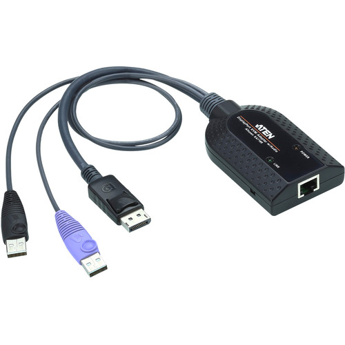 ATEN USB DisplayPort Virtual Media KVM Adapter Cable