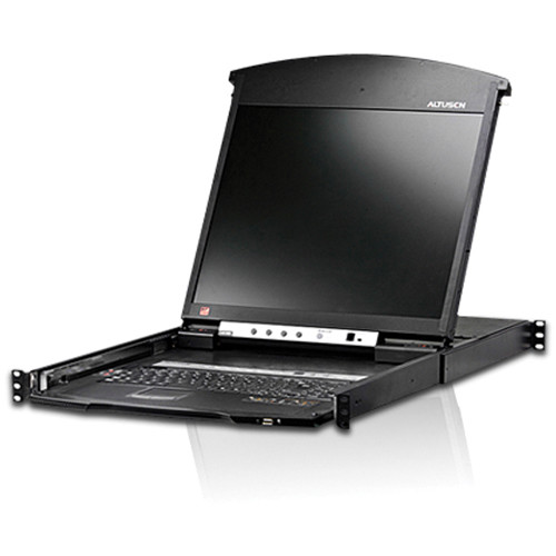 ATEN KL1508AIN 8-Port Cat 5 Dual Rail 19" LCD KVM Over the Net Switch