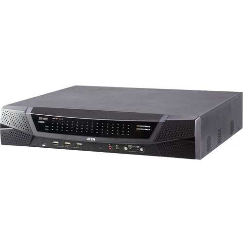 ATEN KN8064VB 64-Port Multi-Interface Cat 5 KVM over IP Switch (1-Local + 8-Remote Shared Access)