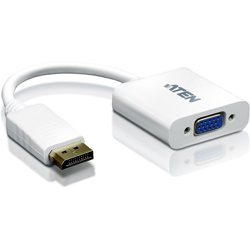 ATEN DisplayPort Male to HDB-15 Female Adapter