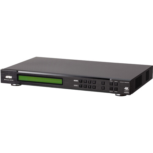 ATEN VM6404H 4K対応4入力4出力 HDMIマトリックススイッチャー ATEN 4 x 4 4K HDMI Matrix Switch with Scaler VM6404HB B&H Photo