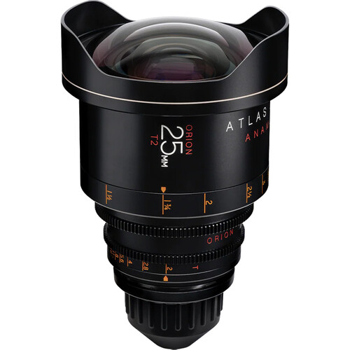Atlas Lens Co. Orion 25mm Silver Edition Anamorphic Lens (ARRI PL, Feet)