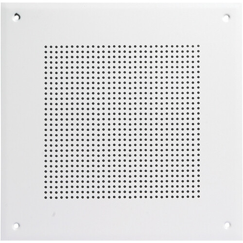 AtlasIED 161-8 Wall or Ceiling Baffle for 8" Installation Speakers (White Epoxy Finish)