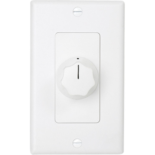 AtlasIED AT10D Deluxe Decora Plate Mounted 10W Attenuator (White)
