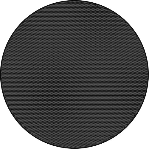 AtlasIED Grill, Edgeless FAP43T Round Black with Logo