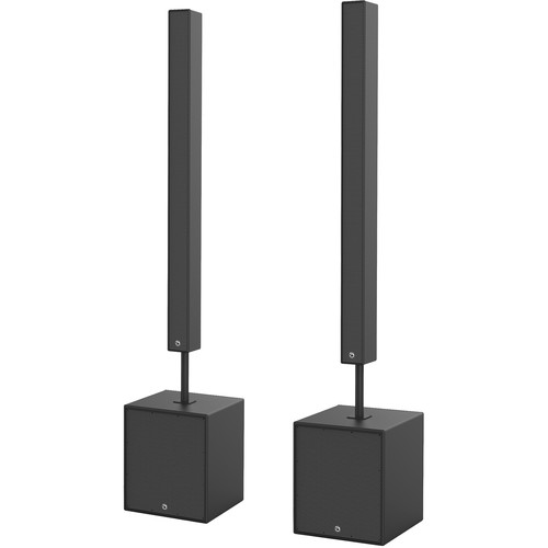 AtlasIED Active Line-Array Speaker System Kit w/2-EJ2003-B/1- EJW115A-B,1-EJW115X-B (Black)