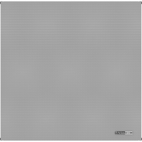 AtlasIED 8" 2x2' Drop Tile Ceiling PoE+ IP Loudspeaker Endpoint with Microphone