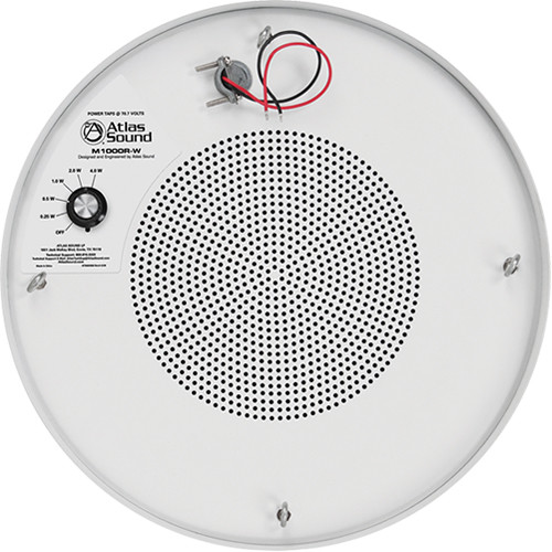 AtlasIED Round Pendant-Mount Sound Masking Speaker System