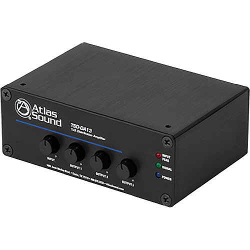 AtlasIED TSD-DA13 1x3 Distribution Amplifier
