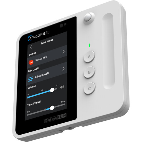 AtlasIED C-T4 Standard Atmosphere Wall Controller (White)