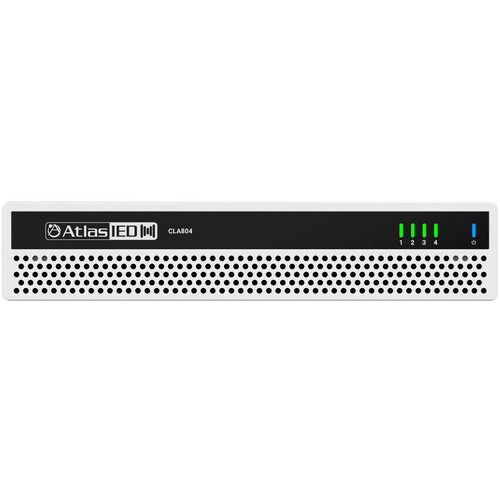AtlasIED CLA804 800W 4-Channel Multi-Impedance Power Amplifier